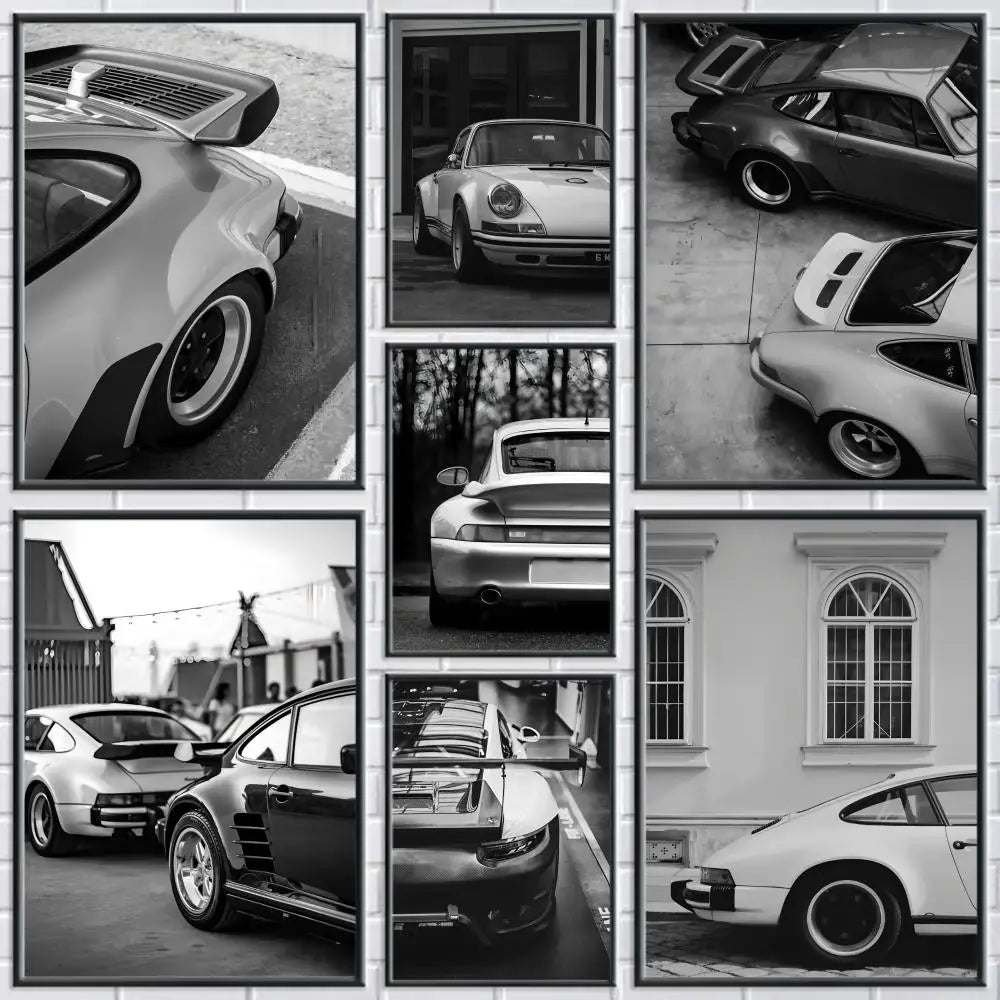 Black and White Luxury Poster