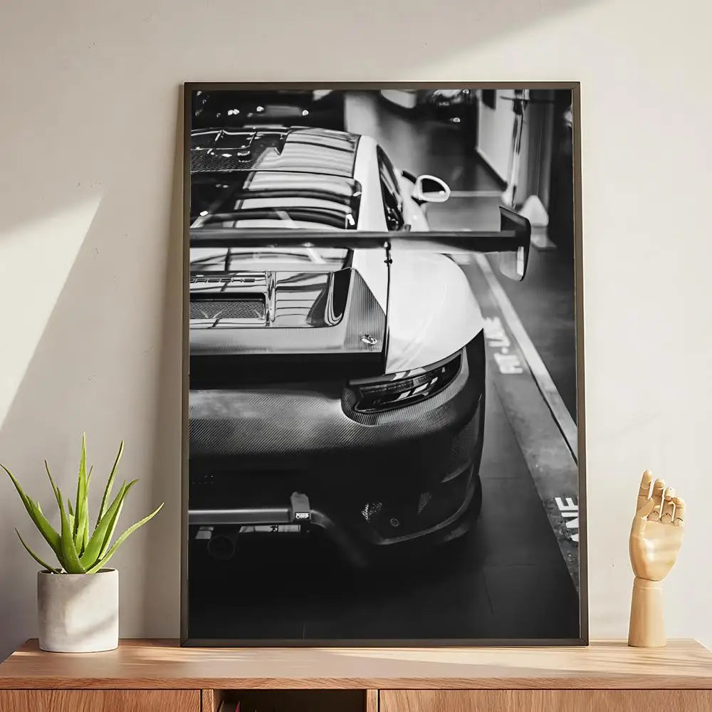 Black and White Luxury Poster