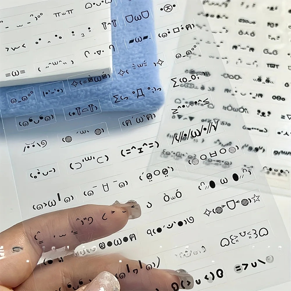 10 Sheets of Adorable Hand-Drawn Stickers
