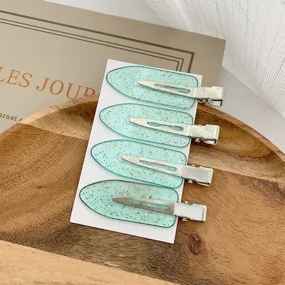 4pcs No Bend Seamless Hair Clips
