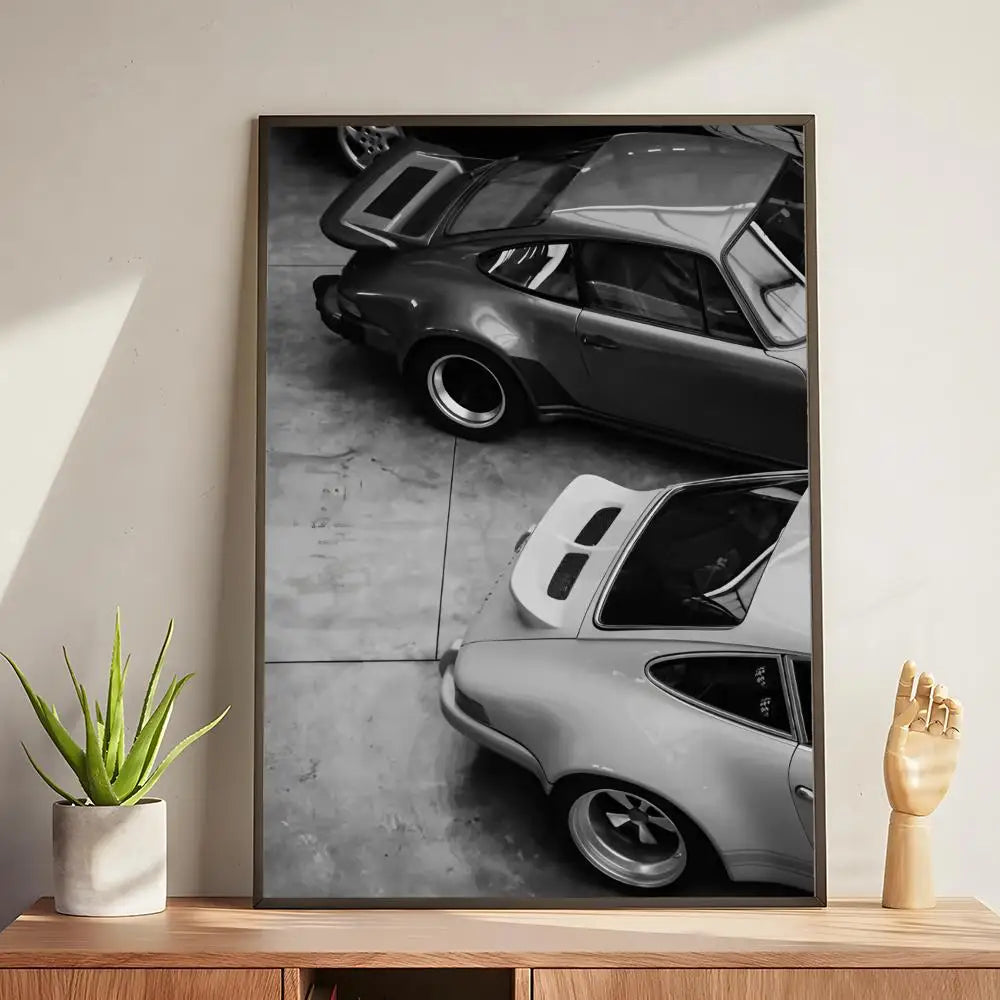 Black and White Luxury Poster