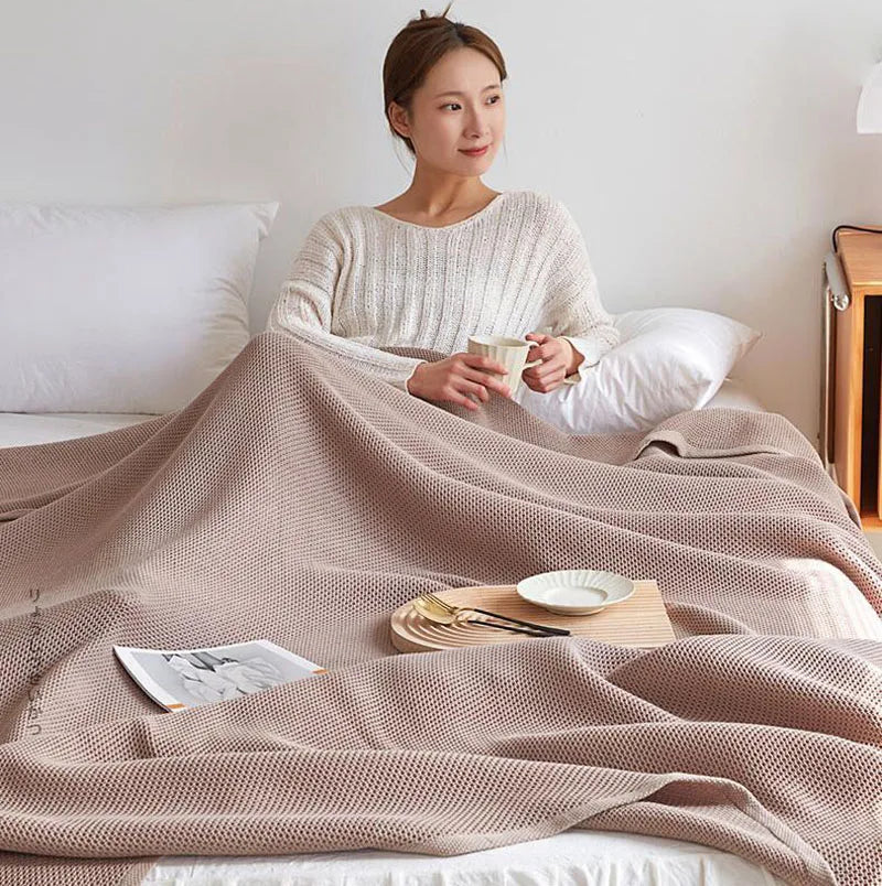 Cotton Blanket for Bed