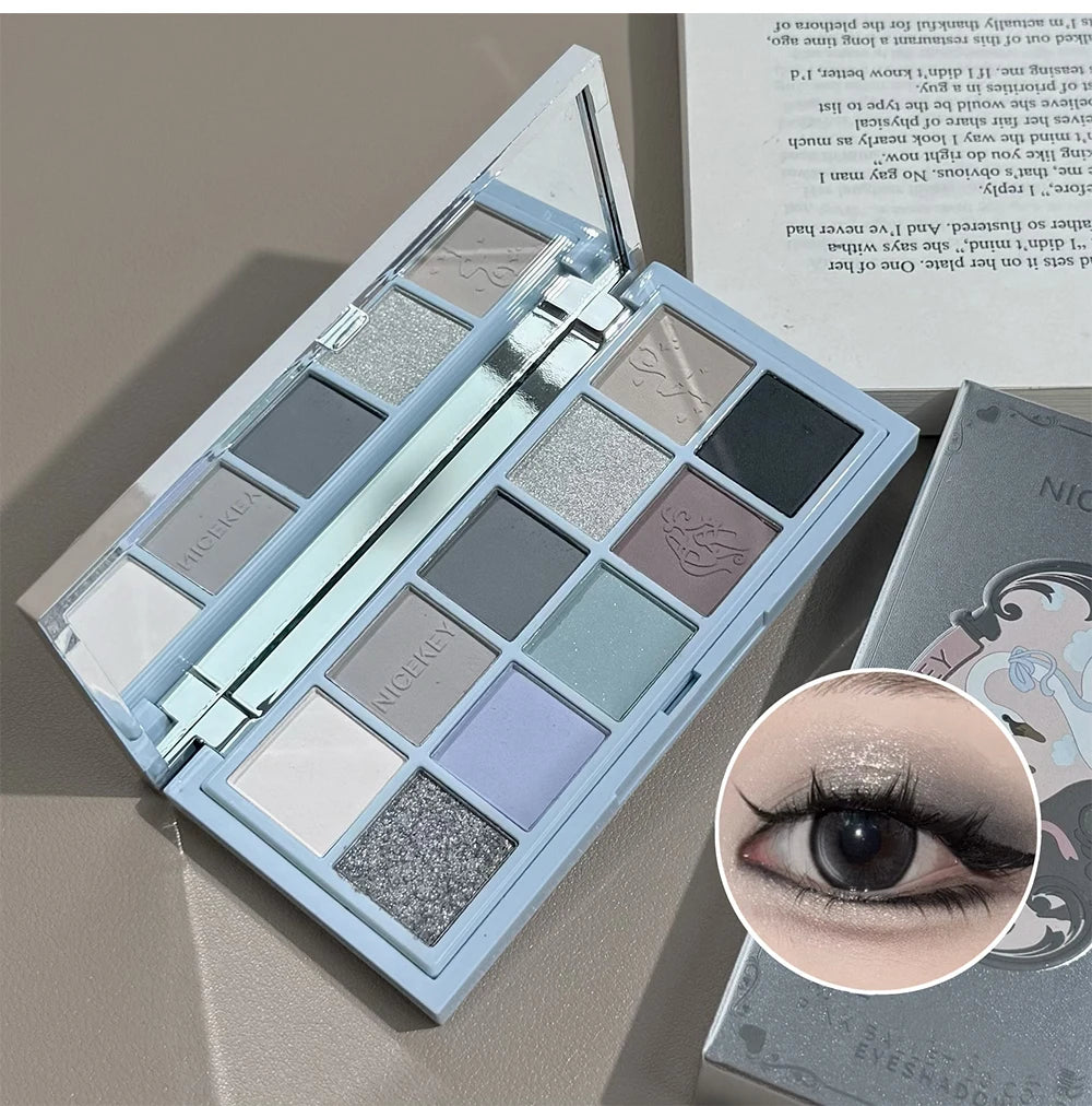 NICEKEY 10 Colors Eyeshadow Palette