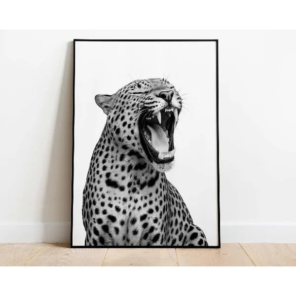 Stylish Fashion Black and White Poster