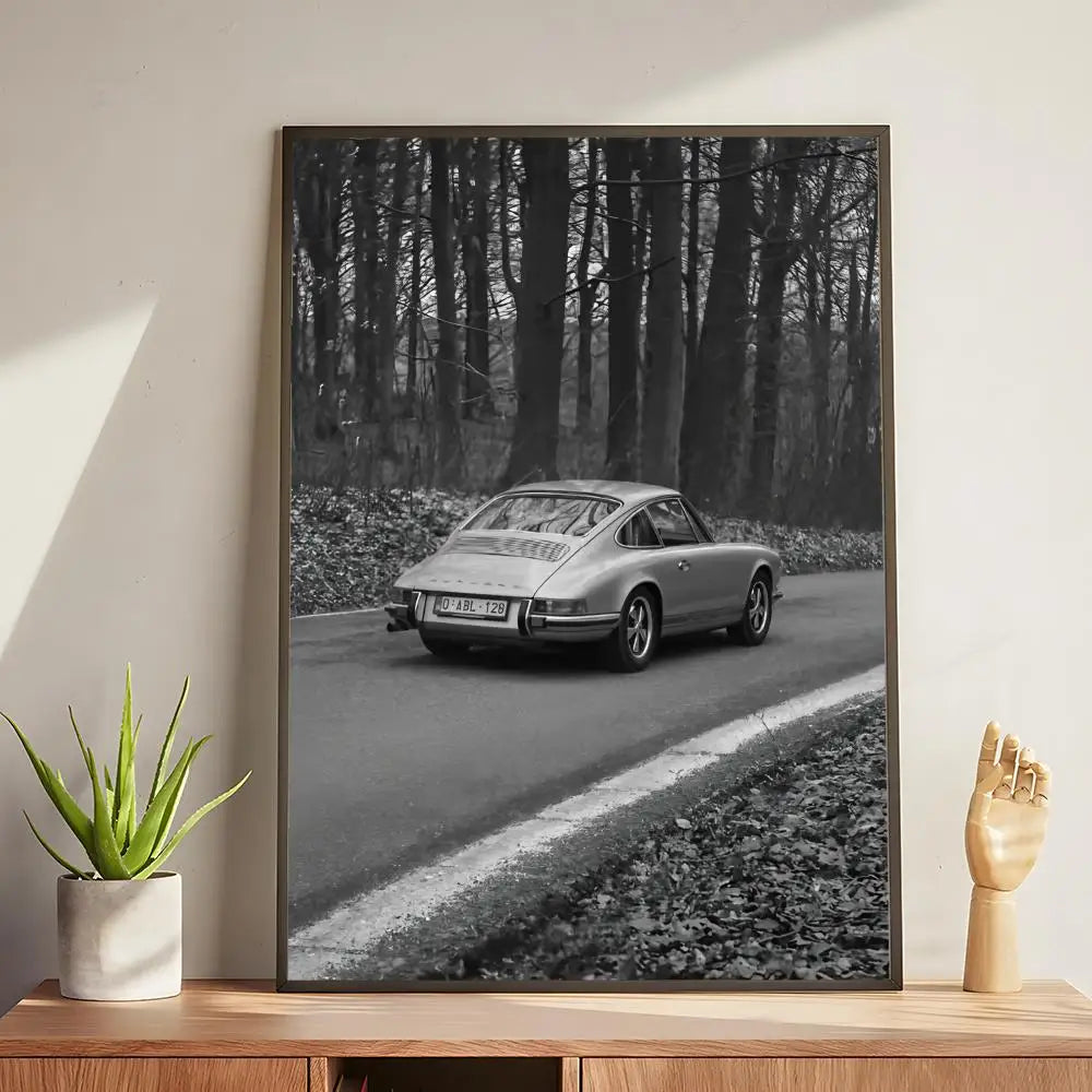 Black and White Luxury Poster