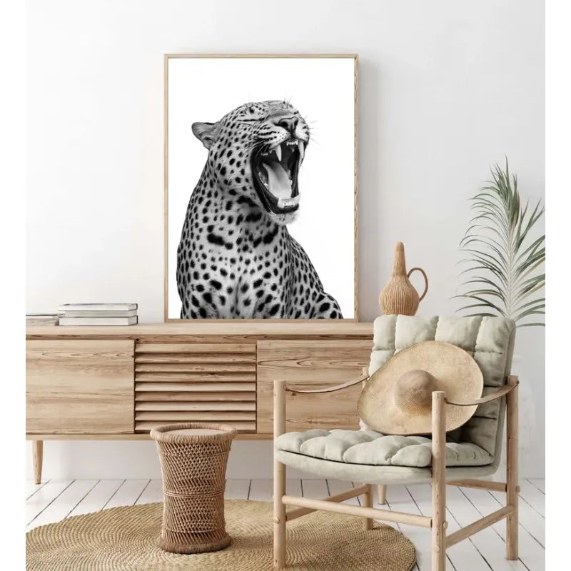 Stylish Fashion Black and White Poster