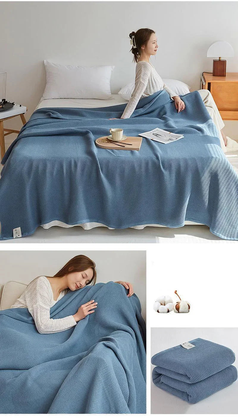 Cotton Blanket for Bed