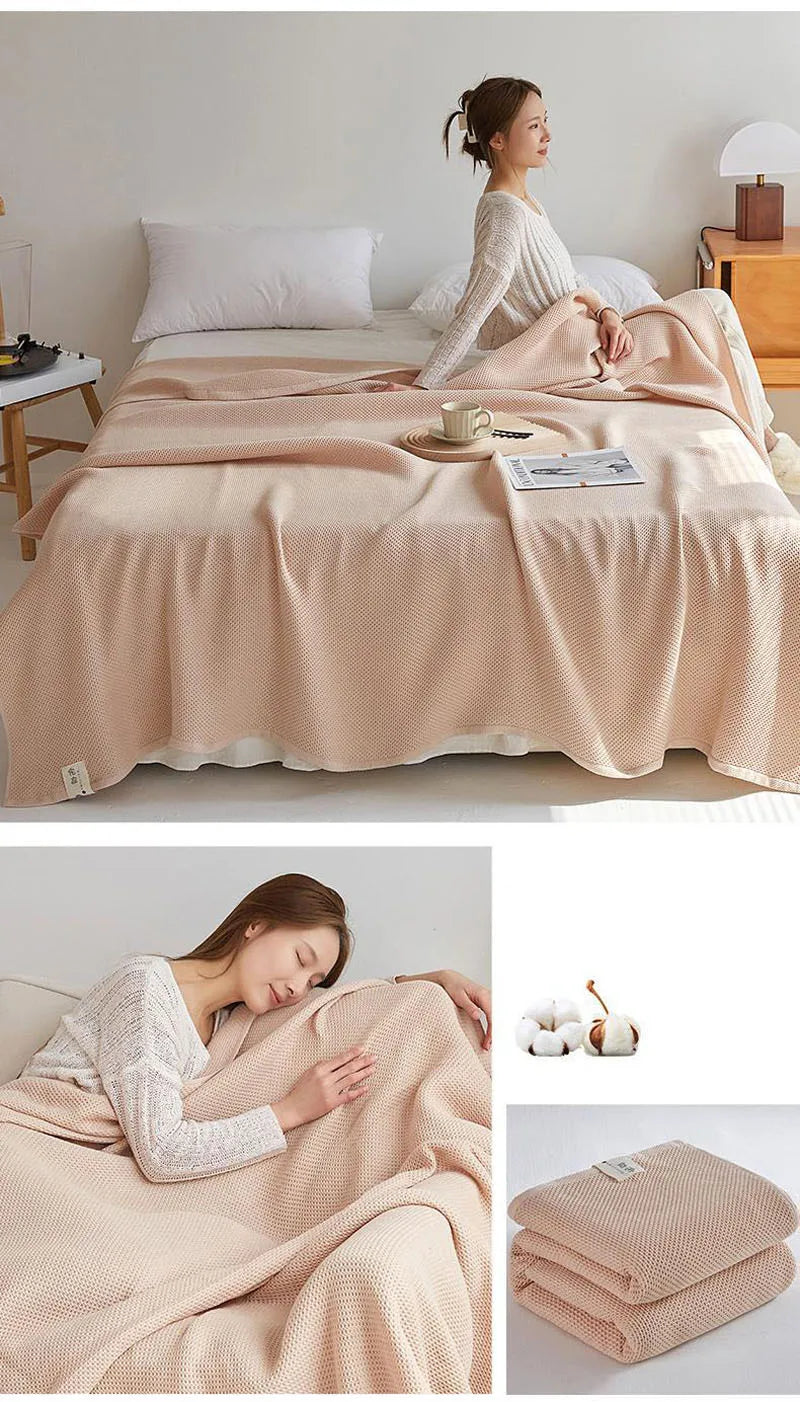 Cotton Blanket for Bed