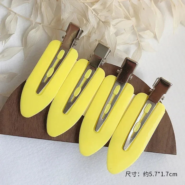 4pcs No Bend Seamless Hair Clips